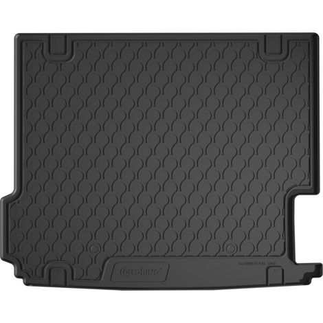 Vasca baule su misura in gomma sintetica - compatibile per Bmw X3 (F25) (11/1007/17)