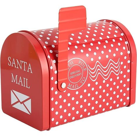 Decorazione natalizia per cassetta postale di Babbo Natale, 32 cm (1/5)