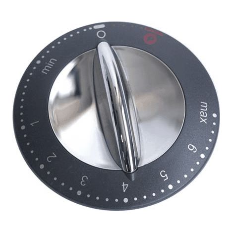 BOUTON GRIS/CHROME A PULSE POUR PETIT ELECTROMENAGER KENWOOD - 6953991 (1/2)