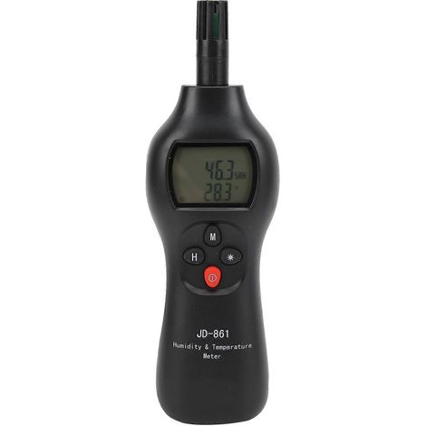 JD-861 Tragbares Temperatur- und Feuchtigkeitsmessgerät mit digitaler Anzeige – Multifunktionales Messwerkzeug