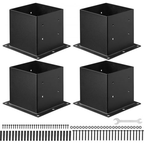 Base per Pali 96 x 96 mm Dimensioni Interne 92 x 92 mm Staffe per (1/5)