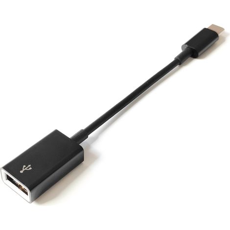 Adaptateur Apple USB-C vers USB – Noir, adaptateur de voyage, convertisseur de prise