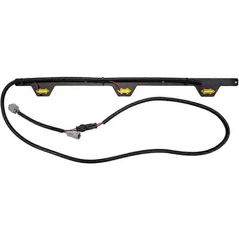 Kit de iluminación LED Raptor para calandria Ford Ranger, pequeño fuego amarillo, soporte en aleación de aluminio. (1/5)
