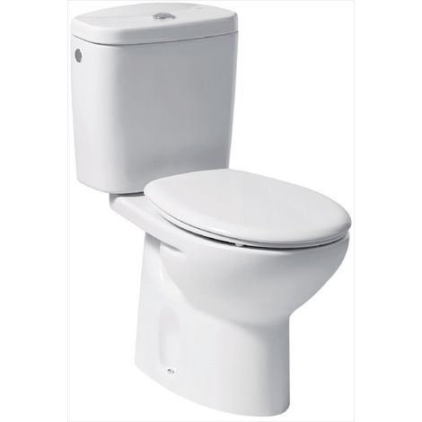 Cuvette WC VICTORIA à évacuation horizontale avec jeu de fixations (A527003310) blanche réf. A342392000 (1/2)