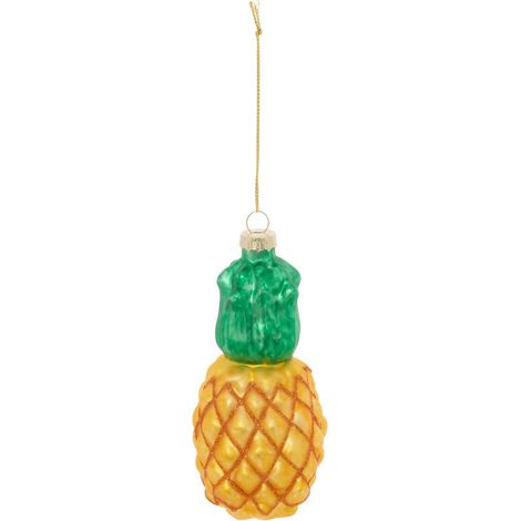 Colgante de cristal con forma de piña y abeto, 12 cm - Feeric lights & christmas (1/2)