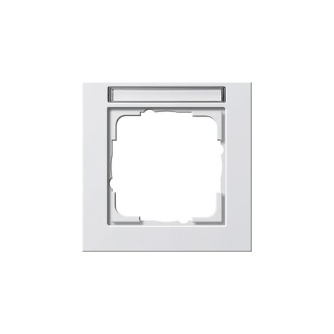 Plaque de finition Gira e2 sans vis thermoplastique