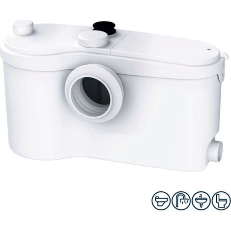 Sanitrit SANIBEST PRO scarico WC + doccia + lavabo + bidet SBPRO (1/4)