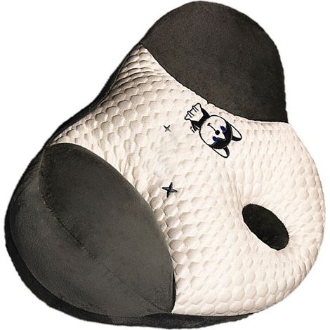 Stuhlrückenkissen, Lendenkissen für den Sommer, Lendenkissen mit Cartoon-Motiv für Sofa, Schlafzimmer, Büro, Auto, Husky (1/5)