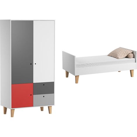 Armadio rosso 97cm (1/4)