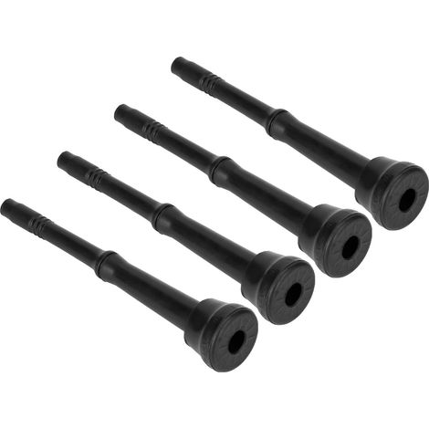 Set di 4 rivestimenti per coppe da mungitura – gomma da 305 mm – comodi – atossici – per ovini/bovini – sala di mungitura