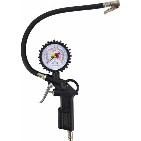 Awtools pistolet do pompowania kół z manometrem / ty-10