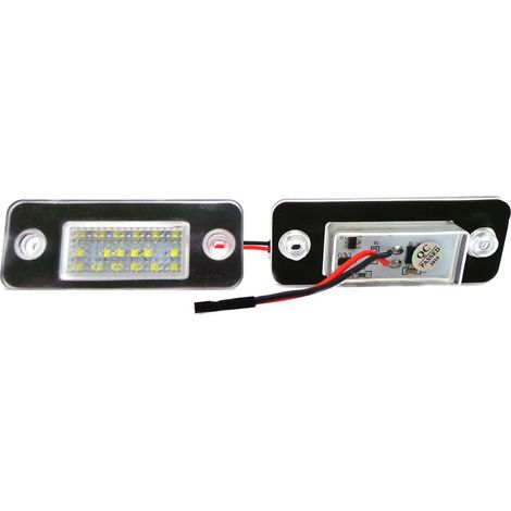 Luces de matrícula LED Audi A8 2x650lm, juego de 2 (1/5)