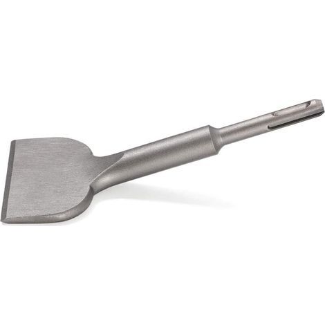 Scalpello per piastrelle SDS-PL, 165 mm x 75 mm, serie allargata di alta qualità, scalpello curvo per piastrelle in ceramica e per pavimenti.