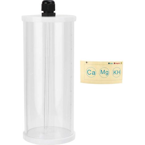 Aquarium 0,8 l, pompe à baril de titrage en acrylique, additifs, conteneur de stockage de liquide, accessoire avec échelle (1/5)