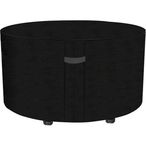 Runde Gartentischabdeckung, XU, wasserdicht, UV-beständig, robuster Oxford-Tischschutz für den Außenbereich (120 × 75 cm) - KZQ