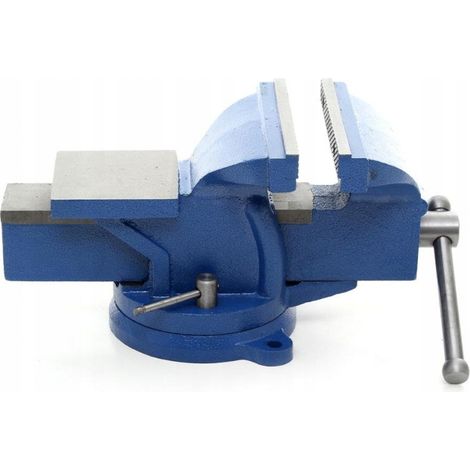 Morsa girevole da fabbro con incudine solida da 75 mm e rotazione a 360° KD1100 (1/5)