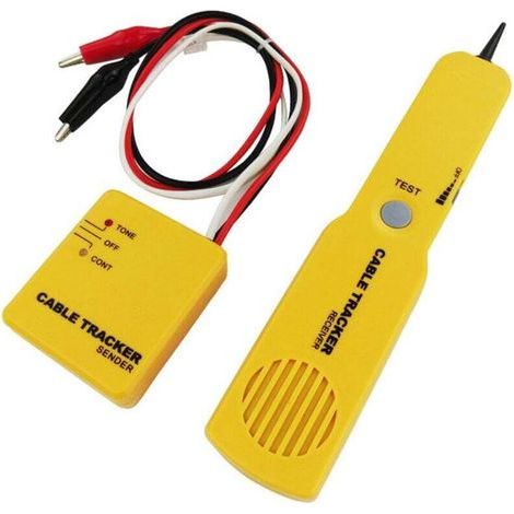 BUNTHAUS Tragbarer Netzwerk-Telefon-Tracker, Toner-Tracker, RJ11-Gerät
