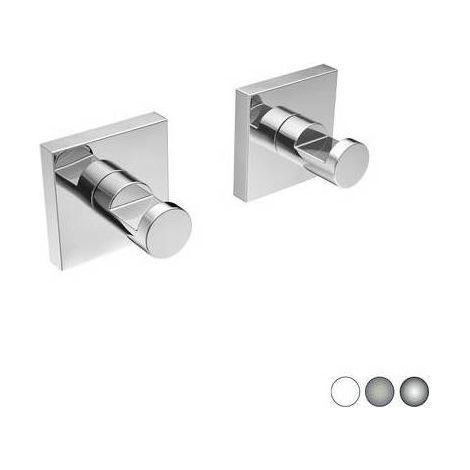 2 PZ APPENDIABITI MOD. HOTEL MAISON Misura: Bianco cm 5 x h. 5 x 4,5