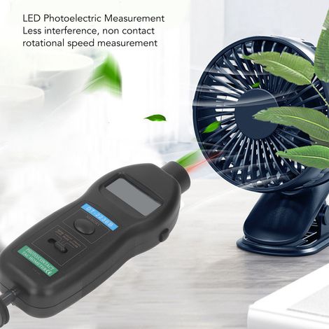 5-stelliger digitaler LCD-Drehzahlmesser, tragbarer Drehzahlmesser, Kontakt- und fotoelektrischer Drehzahlmesser (1/5)