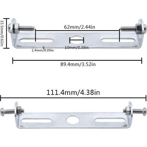 4 Pièces Plaque de Suspension pour Plafonnier 90mm pour Plaque de Montage Cache Base Monture pour Suspension Lustre Plafonnier Décoration de Plafond (1/4)