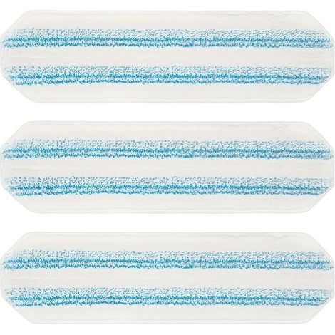 Ultrafeine Mikrofaser-Chiffonnettes 2-in-1 für Flachwischer – ideal für Trocken- und Nassreinigung, hohe Absorption, fusselfrei, kompatibel mit den meisten Flachwischersystemen (1/5)