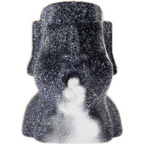 Diffusore di oli essenziali, diffusore di aromi, decorazione, statua Moai dell'Isola di Pasqua, umidificatore da tavolo USB - Crezuo