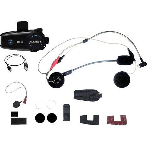 Albrecht BPA 600 15550 Casque Bluetooth® avec microphone Adapté pour (type de casque) tous types de casque (1/3)