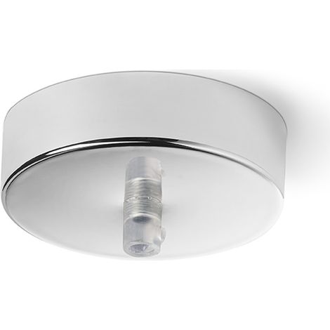 Rosone In Metallo Cromo Lucido D10Cm (1/2)