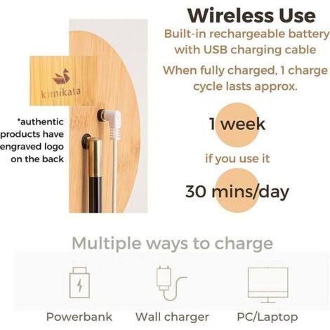 Appareil cosmétique avec éclairage LED et 3 lumières, câble, par USB Wiederaufladbarer Akku, 360°-Drehung, dimmbares rundes Ringlight (1/3)