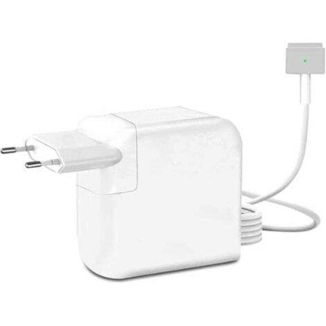 Chargeur T-Tip 45W/60W pour MacBook Pro et Air 11'/13' – Entrée CA 100-240V – Sortie DC 16,5V 3,65A – Protection surintensité et surcharge - MD662