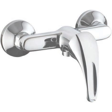 Miscelatore Monocomando per Doccia Esterno Roma Serie Star Finitura Cromata