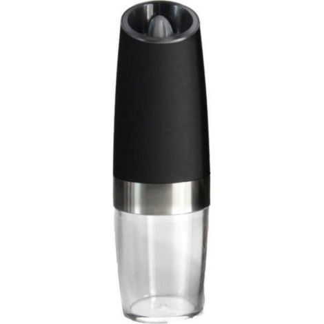 Moulin à Poivre Électrique - Détection de Gravité - Acier Inoxydable - Pour Cuisine Maison et Professionnelle - 1 Pièce (1/4)