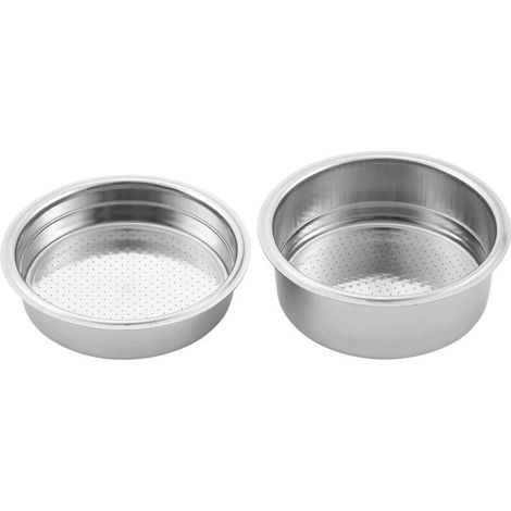 Organisateur de capsules de café, 2 filtres, 51 mm, en acier inoxydable, pour plan de travail de cuisine, bar à café, bureau ou hôtel.-AquaForge (1/5)