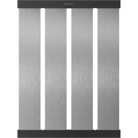Schock Design-Abtropfgitter in Brushed Black Metallic, Tiefe 480 mm (1/3)
