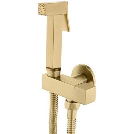 Pulvérisateur de Bidet,Kit Douchette WC en Laiton Pulvérisateur de Bidet à Main Mural Pulvérisateur de Toilette pour Bidet