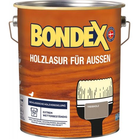 Bondex Holzlasur 4 L treibholz (1/4)