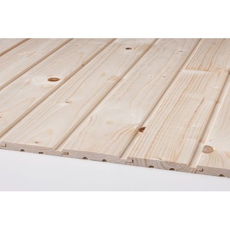 Profilholz Fichte -B- 12,5x96x2500 mm 2,40 m2/Bund