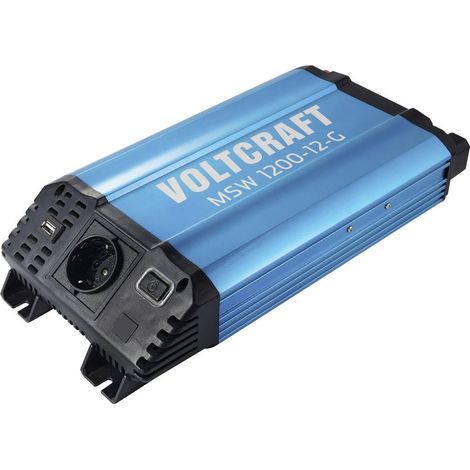 VOLTCRAFT Inverter MSW 1200-12-G 1200 W 12 V/DC - 230 V/AC Onda sinusoidale modificata (1/5)