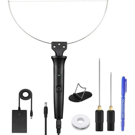 Ce coupe-mousse électrique 3 en 1, coupe-mousse à arc 100-240V/18W, est adapté aux mousses plastiques et est livré avec un adaptateur de conversion de tension électronique pour une découpe précise. (1/4)