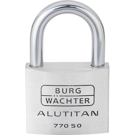 Burg-Wächter ALUTITAN Vorhängeschloss verschiedenschließend 50 mm (1/5)