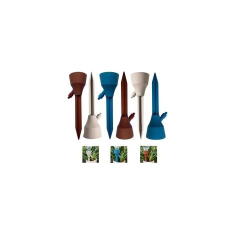 A 6 PCS Goutte a Goutte Bouteille, Distributeur Eau Plante, Arrosage Plante Interieur, Arrosages Automatiques Réglables pour Légumes, Fleurs et Plantes