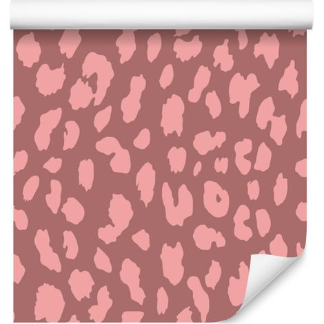 Carta da parati in pelle color oro rosa e rosso per soggiorno e camera da letto, 50x1000 cm (1/5)