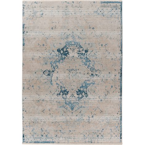 Tappeto Milan 225 Blu in stile vintage orientale (1/4)