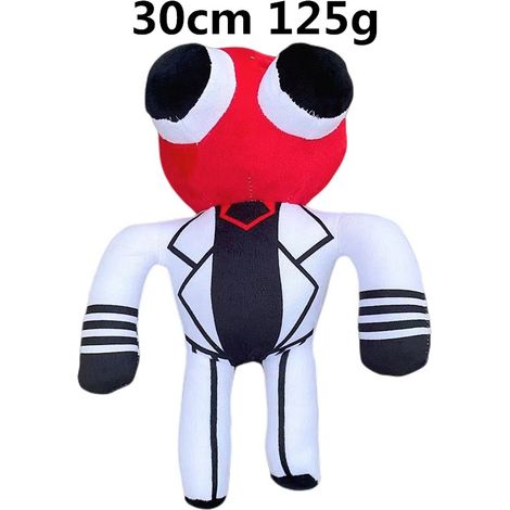 Peluche Roblox Rainbow Friends, jeu de dessin animé, poupée en peluche, cadeau de Noël pour enfants, Fourmi rouge de 29 cm