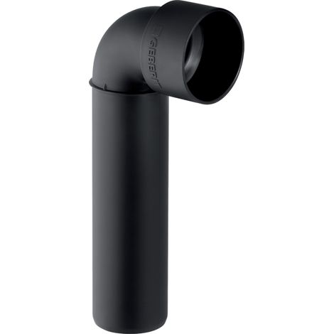 Geberit Silent-PP Anschlussbogen 90° lang, 390.186.14.1