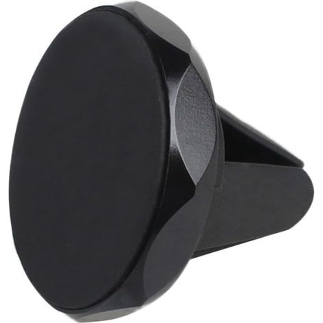 Support Design pour Magnétique Portable Téléphone Voiture Noir en Métal Base Adhésive Compatible pour Tableau de Bord et Smartphones (1/5)
