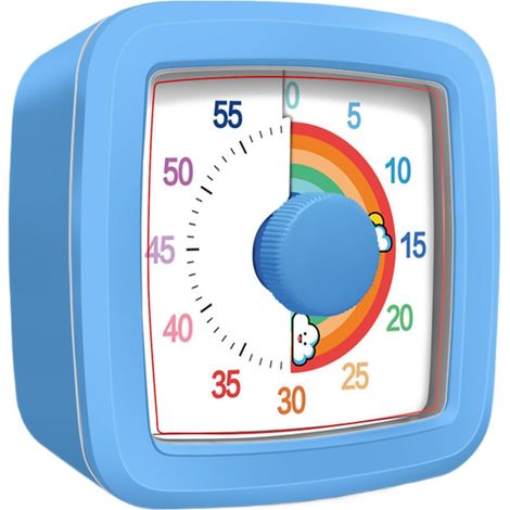 Minuteur visuel, horloge silencieuse, alarme magnétique, outil de (1/5)