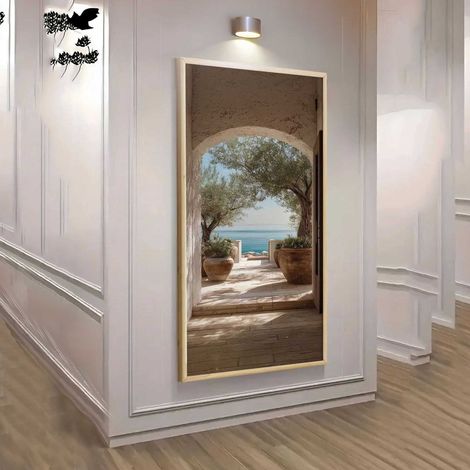 Cuadro Minilika, Estructura de Madera Noble, 120x50h cm Multicolor (1/3)