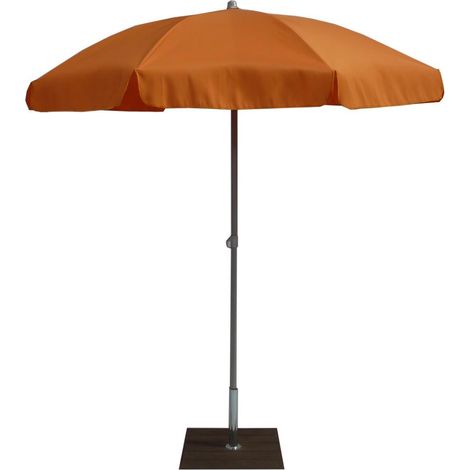 Ombrellone da Giardino Ø2 m Palo Ø33 mm in Acciaio Maffei Borgo Arancio (1/5)