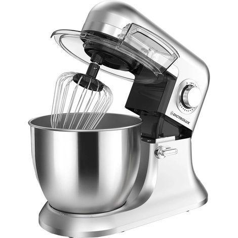 TRADE SHOP - Impastatrice Planetaria Multifunzione 10 Velocità 3 Fruste Ciotola 6,5lt 1600w Manopola Led - (1/3)